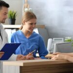 Secrétaire médicale à l'hôpital
