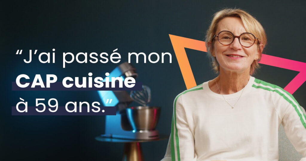Laurence diplômée CAP Cuisine