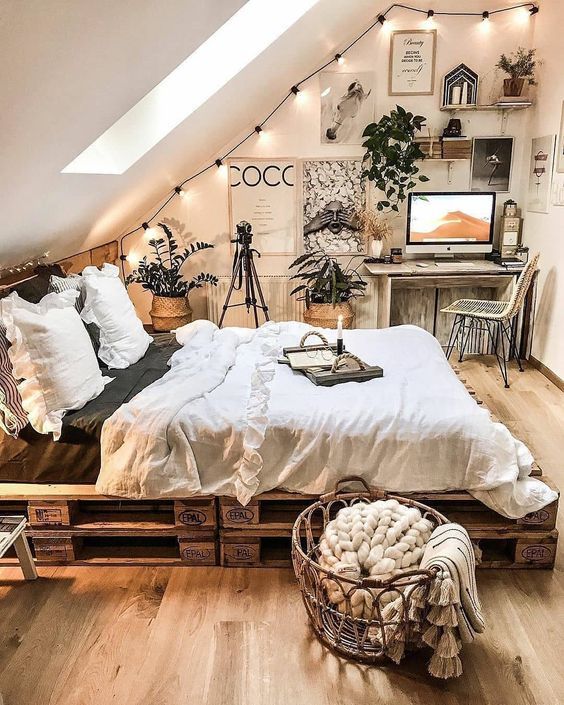 chambre en bois
