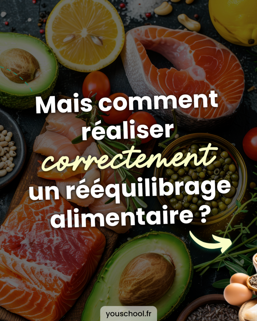 Comment réaliser correctement un rééquilibrage alimentaire ?