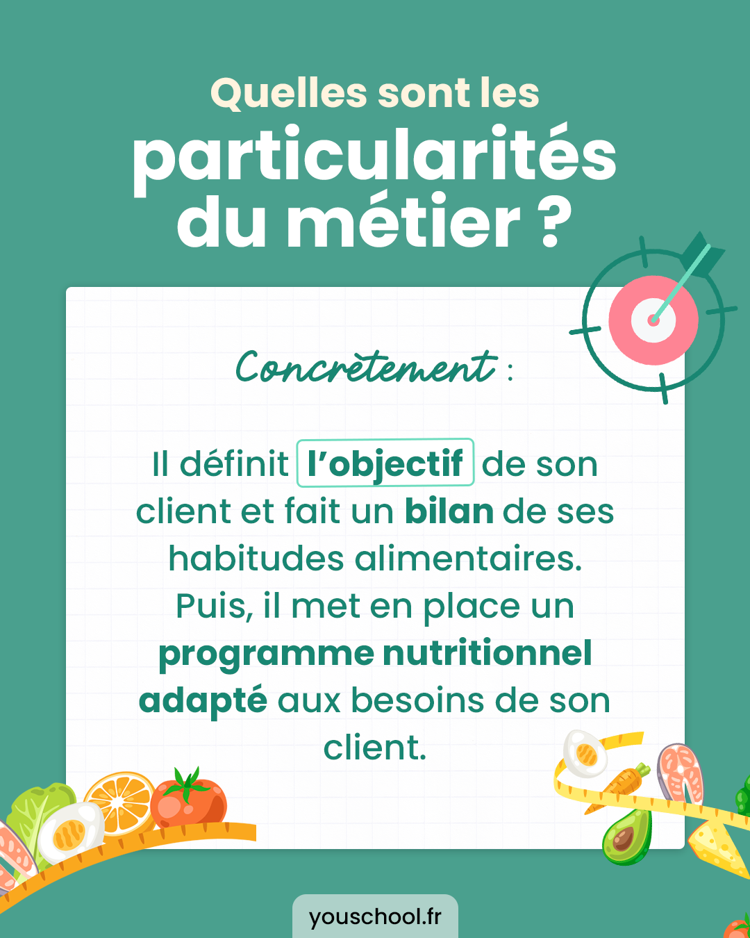 Quelles sont les particularités du métier de coach en nutrition ?