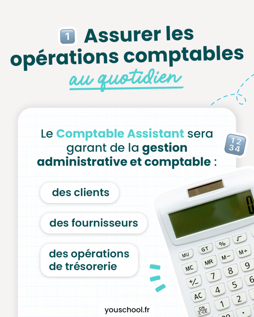 Les compétences et missions d'un comptable assistant après avoir obtenu son Titre Professionnel
