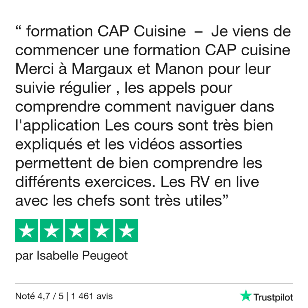 Trustpilot Review - Isabelle Peugeot