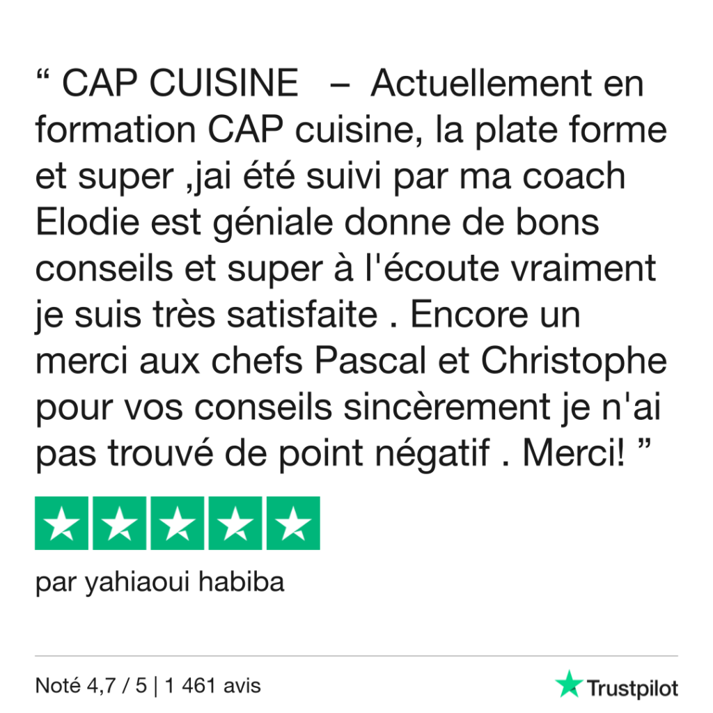 Trustpilot Review - yahiaoui habiba